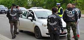 Wspólna akcja motocyklistów i policjantów w Tarnobrzegu