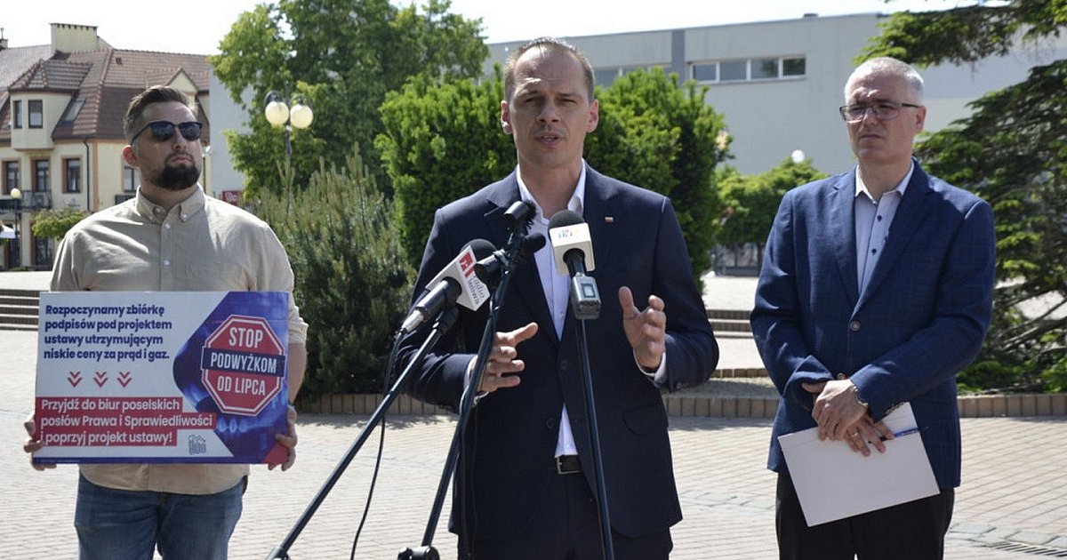Akcja "Stop podwyżkom" w Tarnobrzegu. Rusza zbiórka podpisów [ZDJĘCIA]