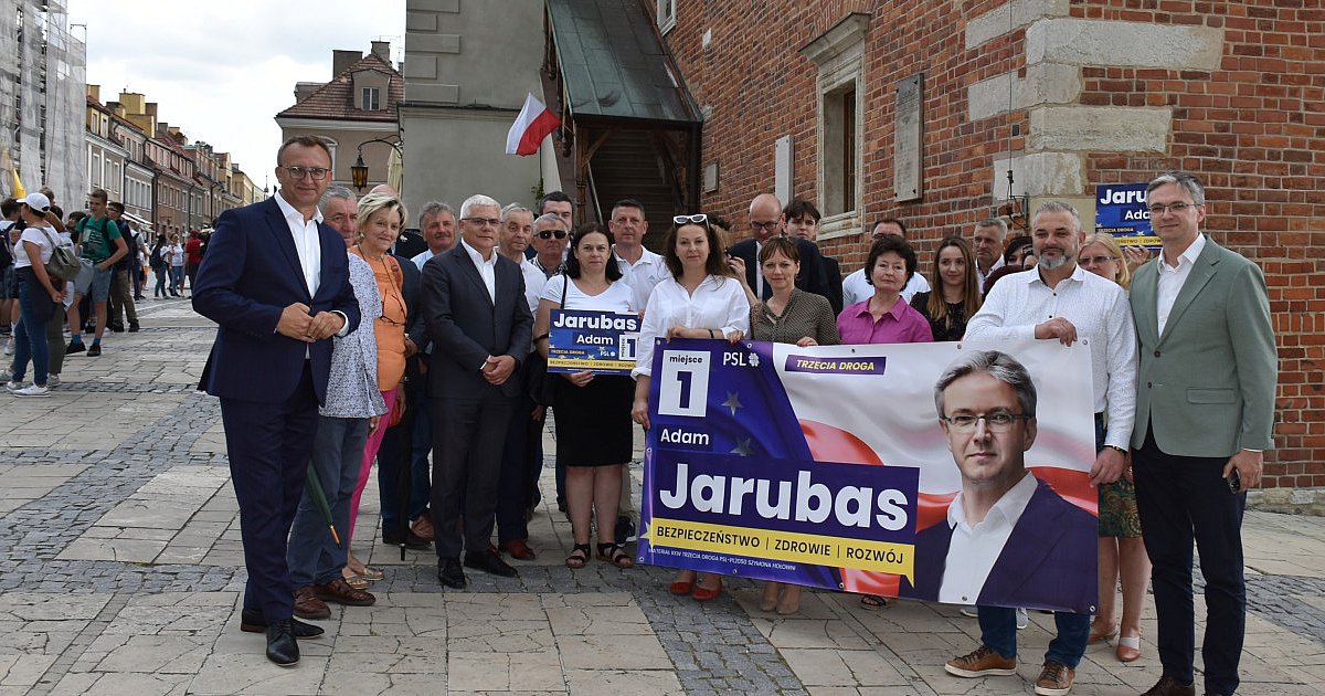 Obecność Polski w UE jest naszą racją stanu - powiedział europoseł Adam Jarubas w Sandomierzu [FOTO]