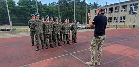Letni obóz wojskowy tarnobrzeskiego "Górnika"