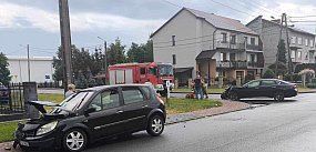 Zderzenie aut w Połańcu  