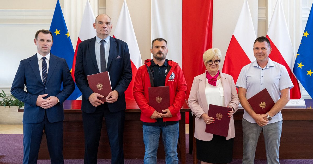 Tarnobrzeski WOPR otrzymał 55 tys. zł wsparcia