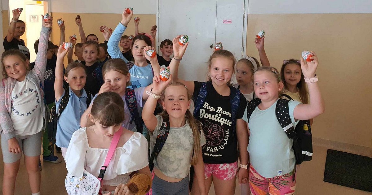 W Szkole Podstawowej nr 10 w Tarnobrzegu żegnają rok szkolny ... z jajem [ZDJĘCIA]