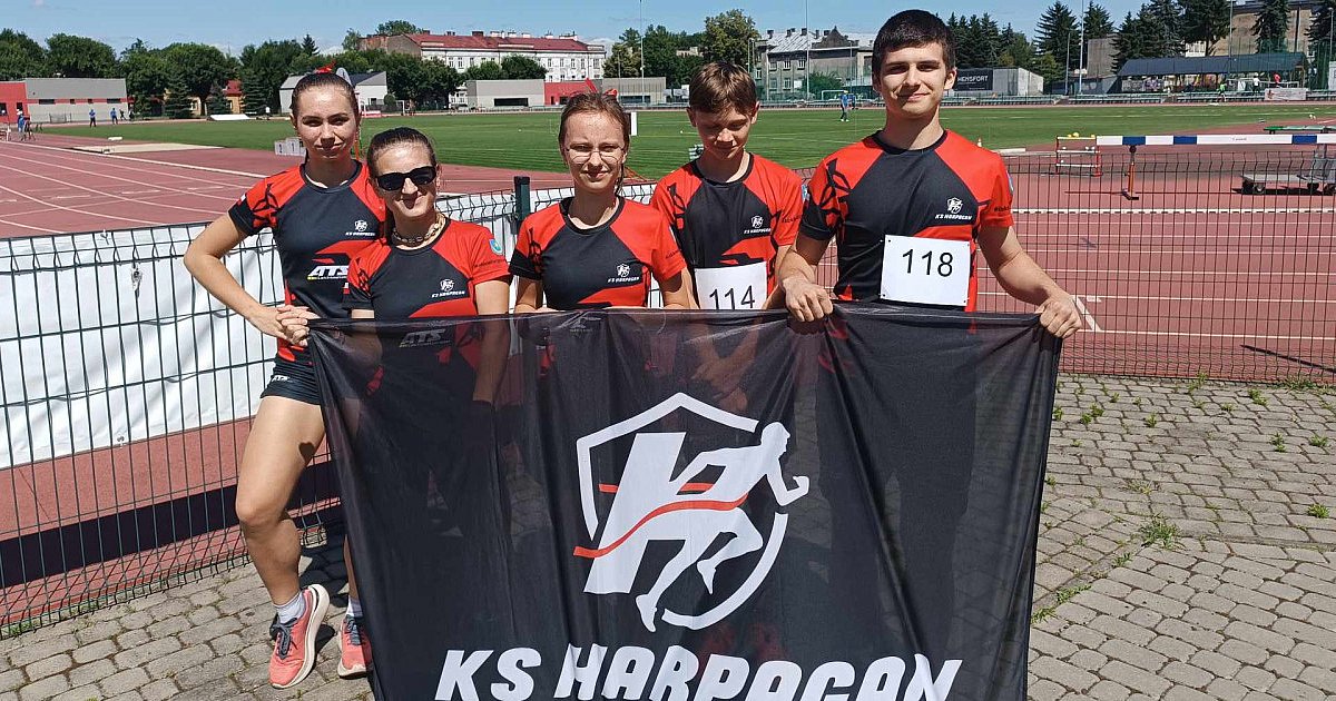 Medale i życiówki KS-u Harpagan na zawodach lekkoatletycznych [ZDJĘCIA]