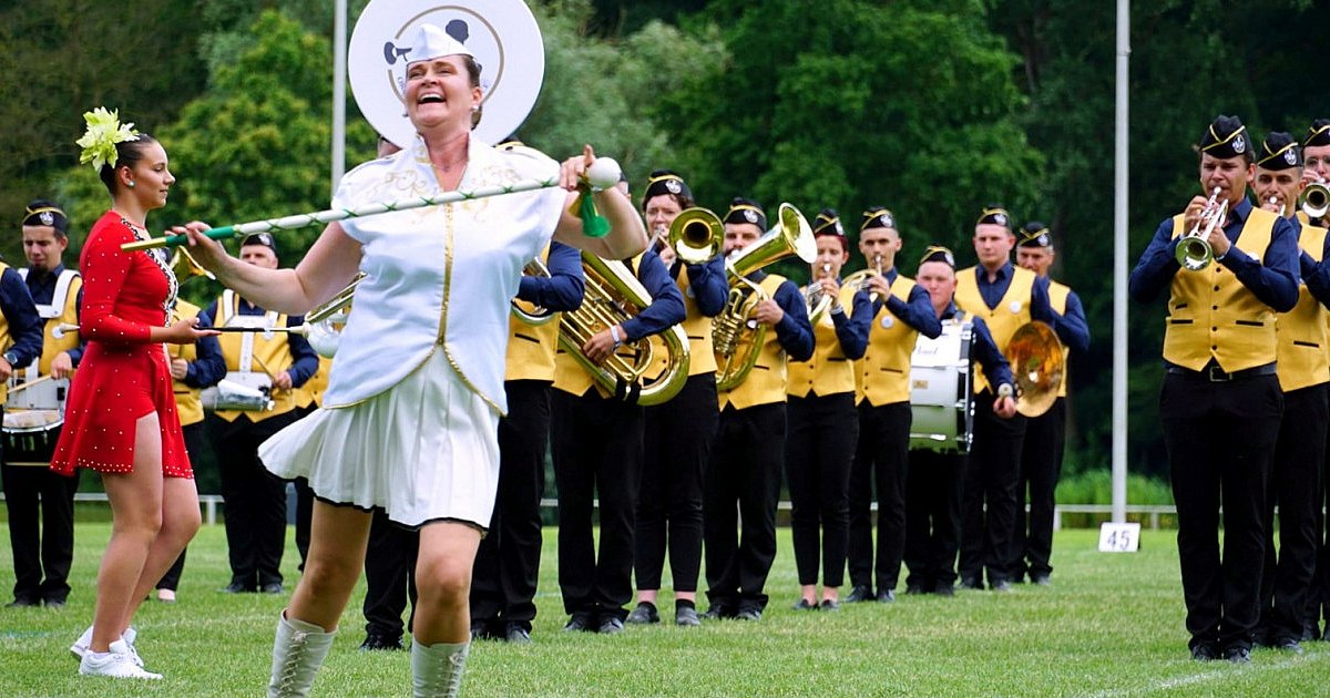 Mażoretki z Chmielowa i Gorzyce, wraz z Orkiestrą Dętą Okulice, wicemistrzyniami świata podczas Mistrzostw Świata Orkiestr [FOTO]