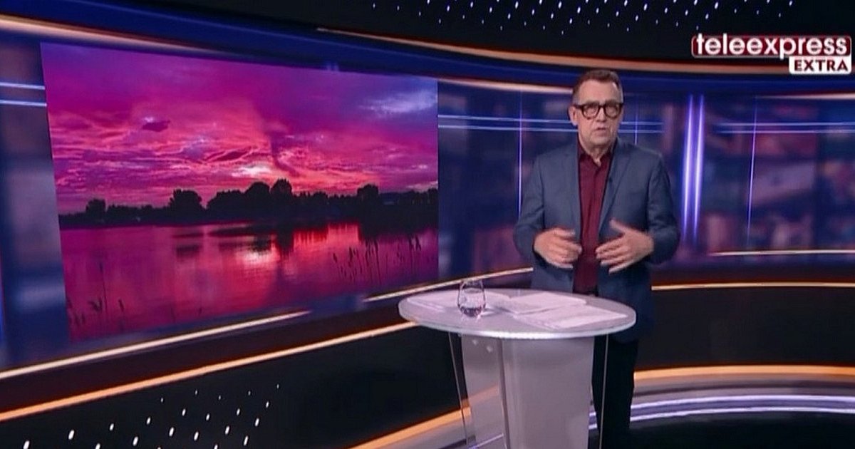 Zdjęcie znad Jeziora Tarnobrzeskiego Fotografią Dnia w Teleekspresie. Zrobił je tarnobrzeżanin Wiesław Dobrowolski