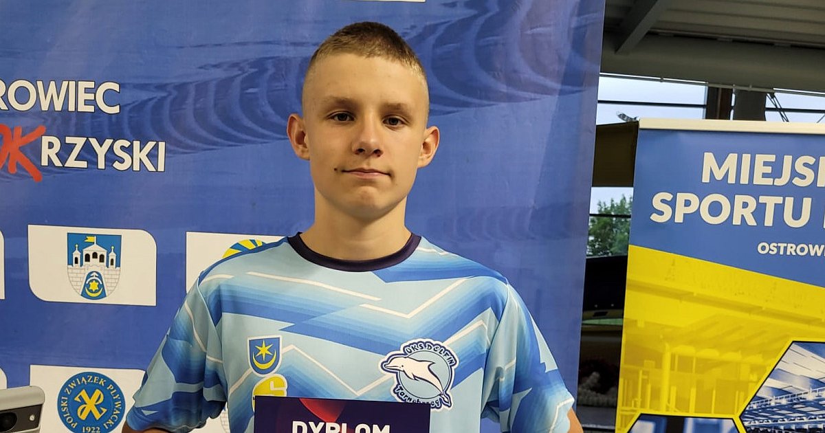 Udane mistrzostwa Polski w wykonaniu tarnobrzeskiego pływaka