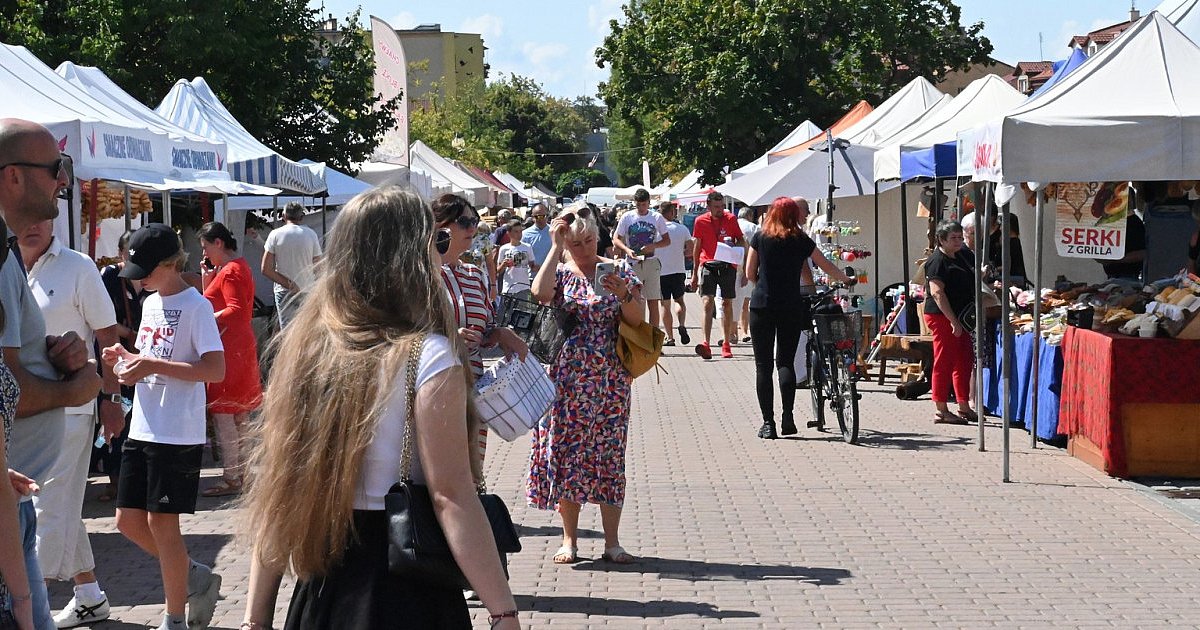 Tłumy na Jarmarku Dominikańskim w Tarnobrzegu. Były też dodatkowe atrakcje i akcja krwiodawcza [ZDJĘCIA]