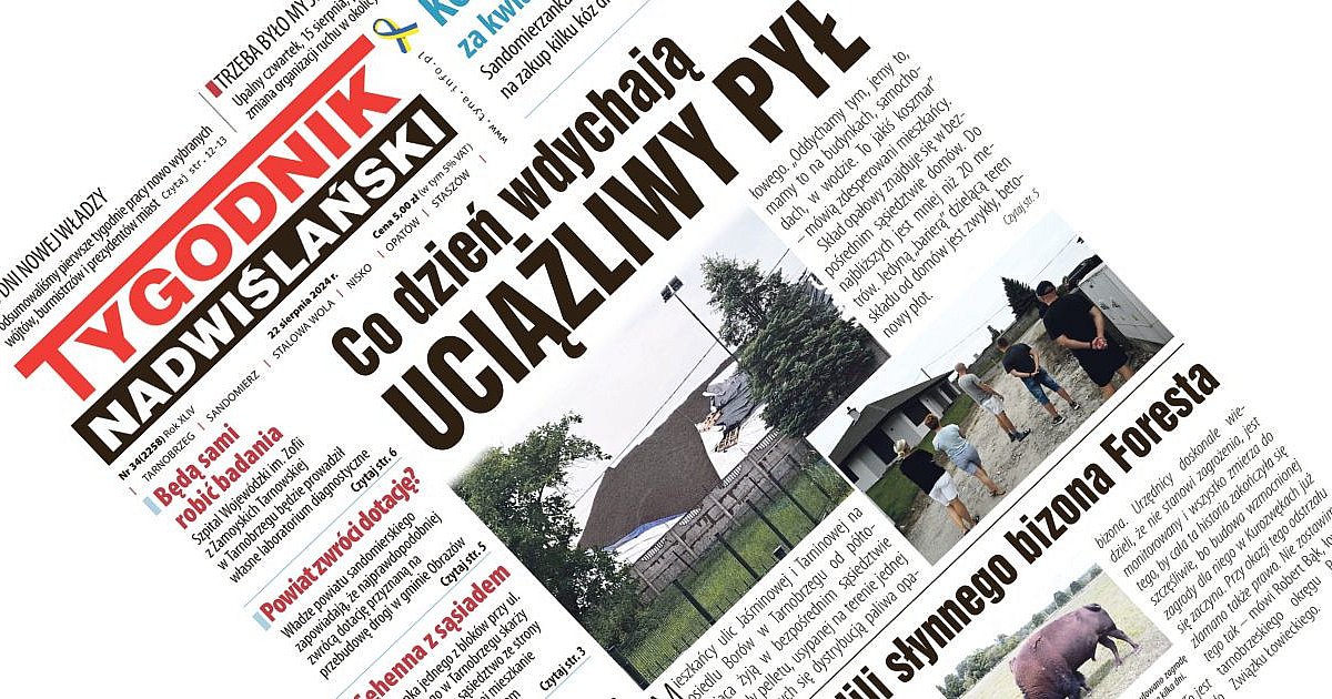 Co w najnowszym numerze "Tygodnika Nadwiślańskiego"? - 22 sierpnia 2024