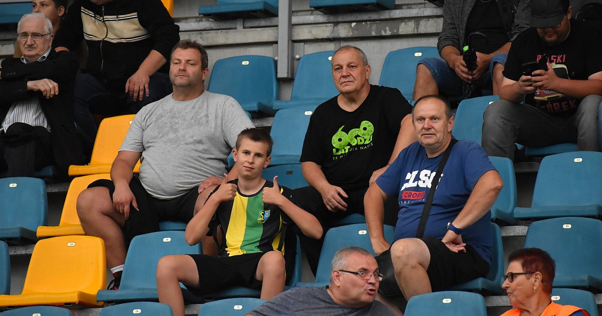 Zobaczcie zdjęcia z trybun z meczu Siarka - Podhale [FOTO]
