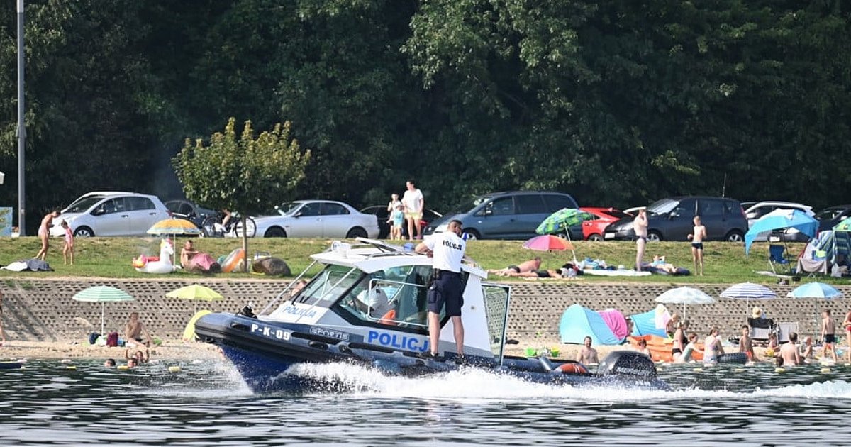 Trzy interwencje policji nad Jeziorem Tarnobrzeskim. Osobom groziło niebezpieczeństwo