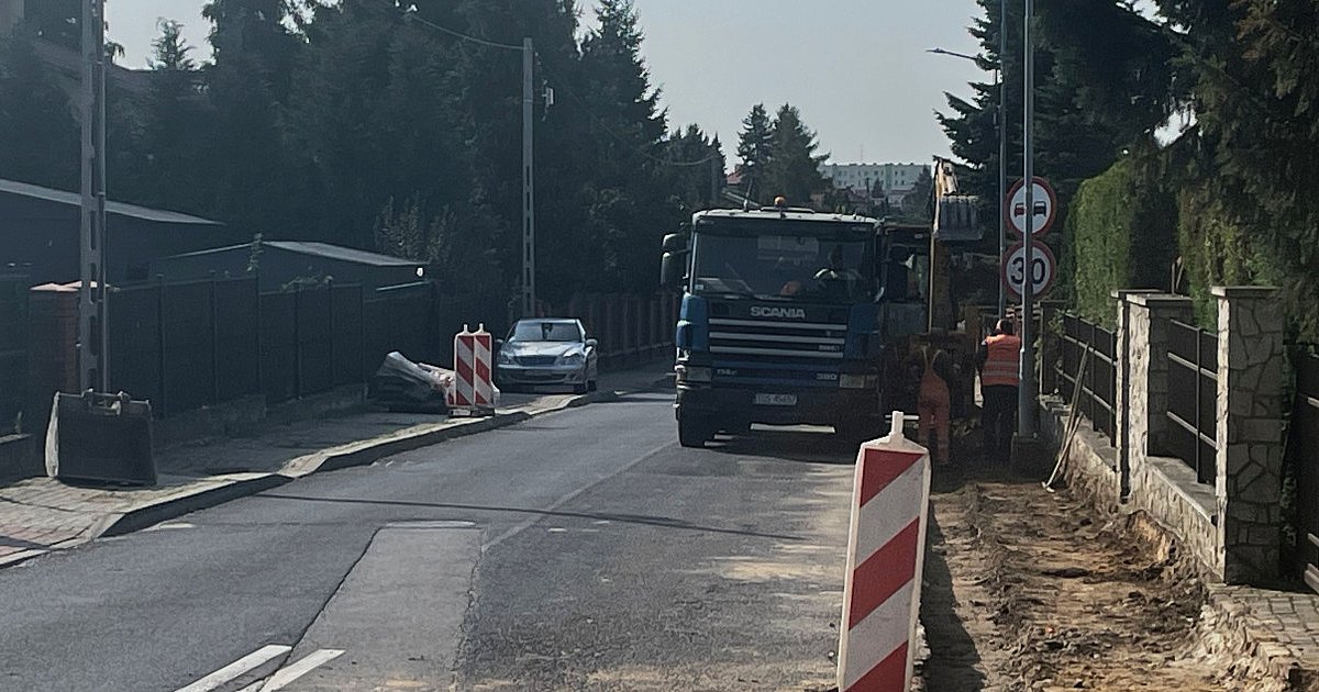 Ruszył remont ulicy Obrońców Westerplatte w Sandomierzu. W kolejce czeka kilka innych dróg