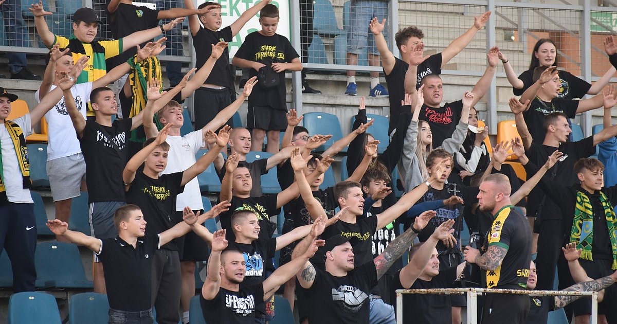 Zobacz zdjęcia z trybun z meczu Siarka - Chełmianka [FOTO]