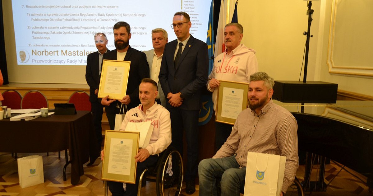 Podziękowano tarnobrzeskim olimpijczykom i paraolimpijczykom [ZDJĘCIA]