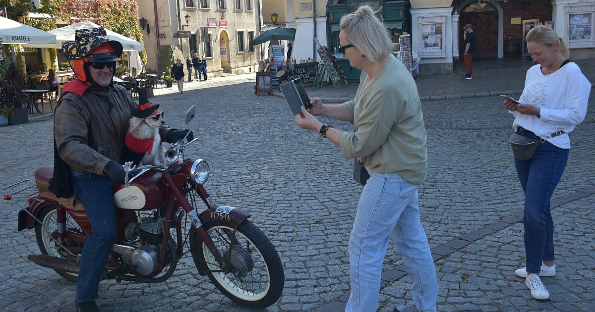 Nika Motocyklistka została sandomierską celebrytką [ZDJĘCIA]