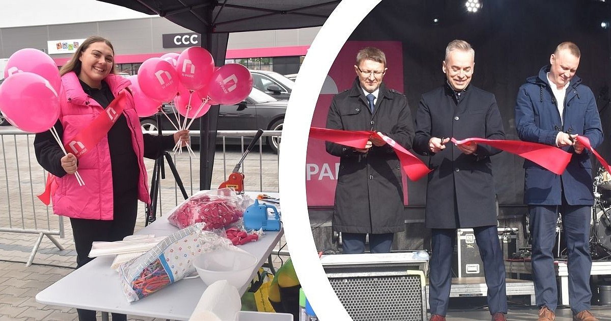 N-Park w Tarnobrzegu oficjalnie otwarty. "To prawdziwy gigant" [ZDJĘCIA]