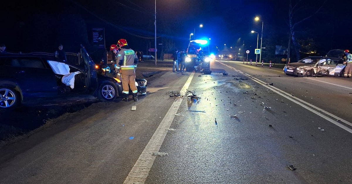 Groźny wypadek na obwodnicy Sandomierza