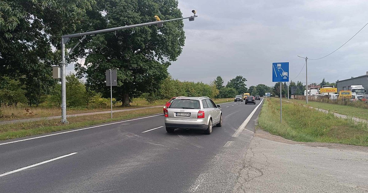 Odcinkowy pomiar prędkości w Nowej Dębie już działa!