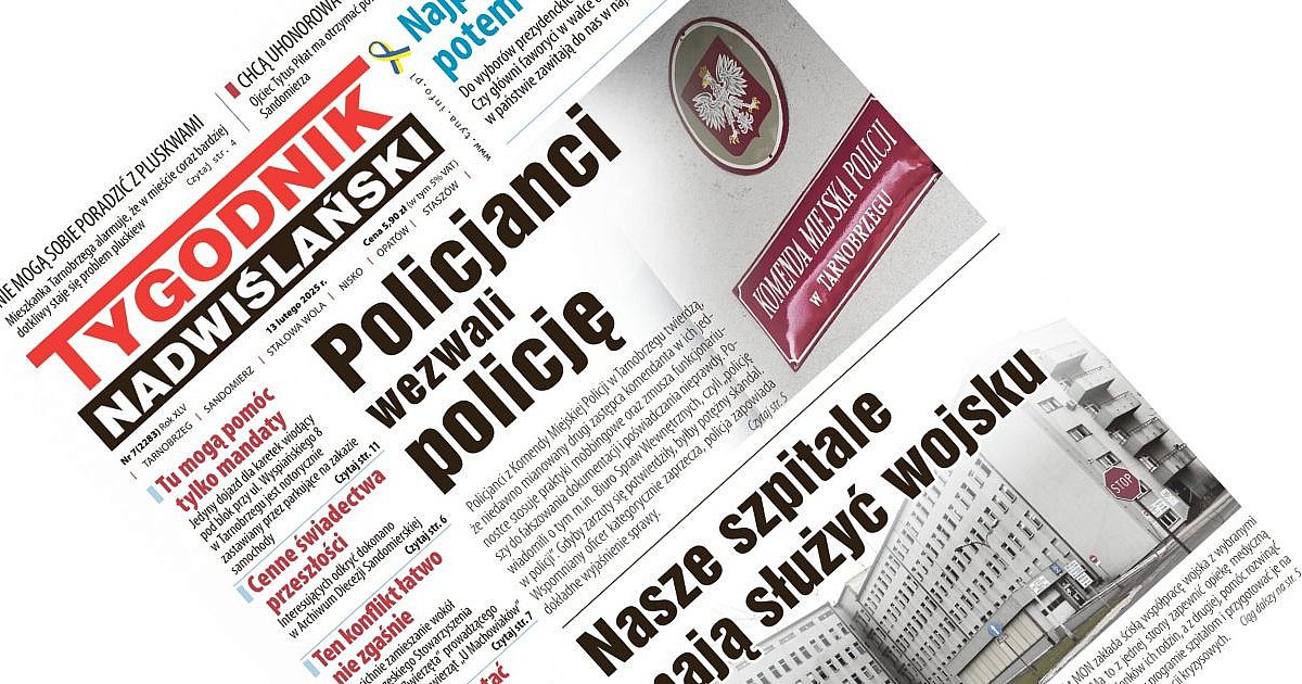 Co w najnowszym numerze "Tygodnika Nadwiślańskiego"? - 13 lutego 2025