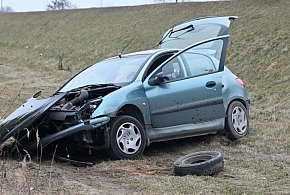 Wypadek na drodze Tarnobrzeg - Stalowa Wola [ZDJĘCIA]-220037