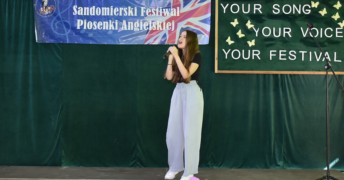 Zaśpiewali po angielsku. Wokalno-językowa rywalizacja w Sandomierzu [ZDJĘCIA]