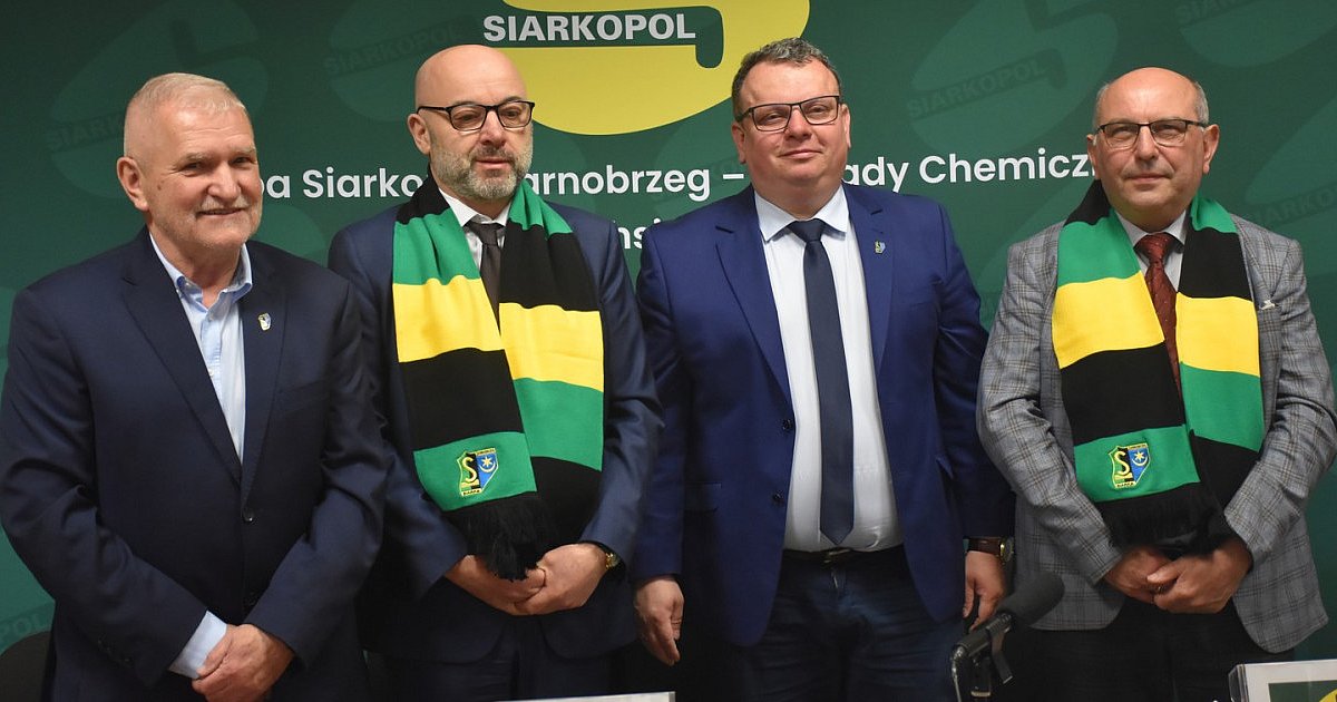 Siarka Tarnobrzeg podpisała nową umowę z Zakładami Chemicznymi Siarkopol