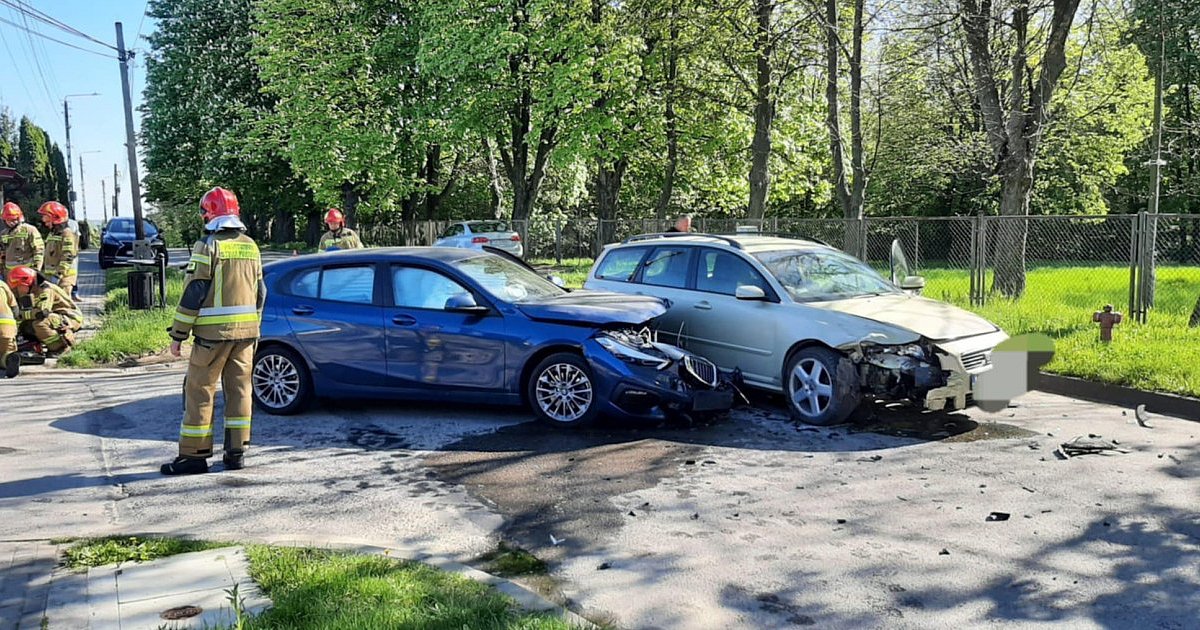 Groźny wypadek w Sandomierzu, jedna osoba w szpitalu [ZDJĘCIA]