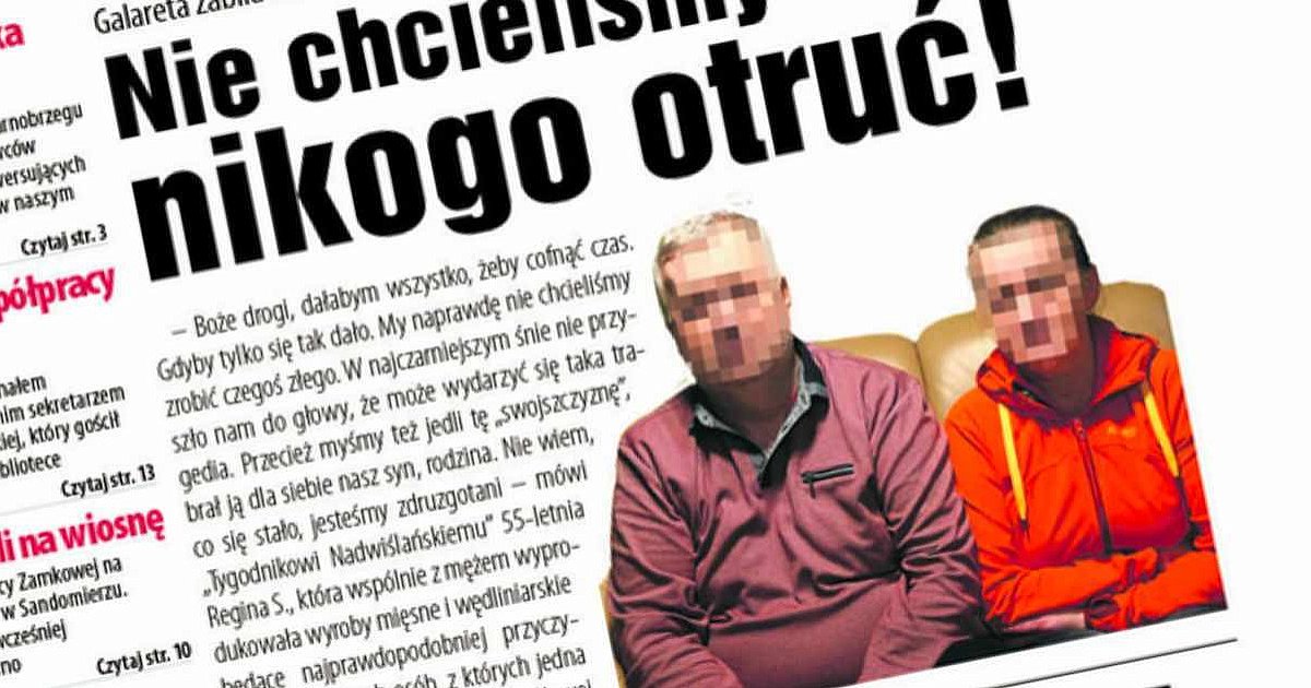 Rok więzienia w zawieszeniu za zabójczą galaretę