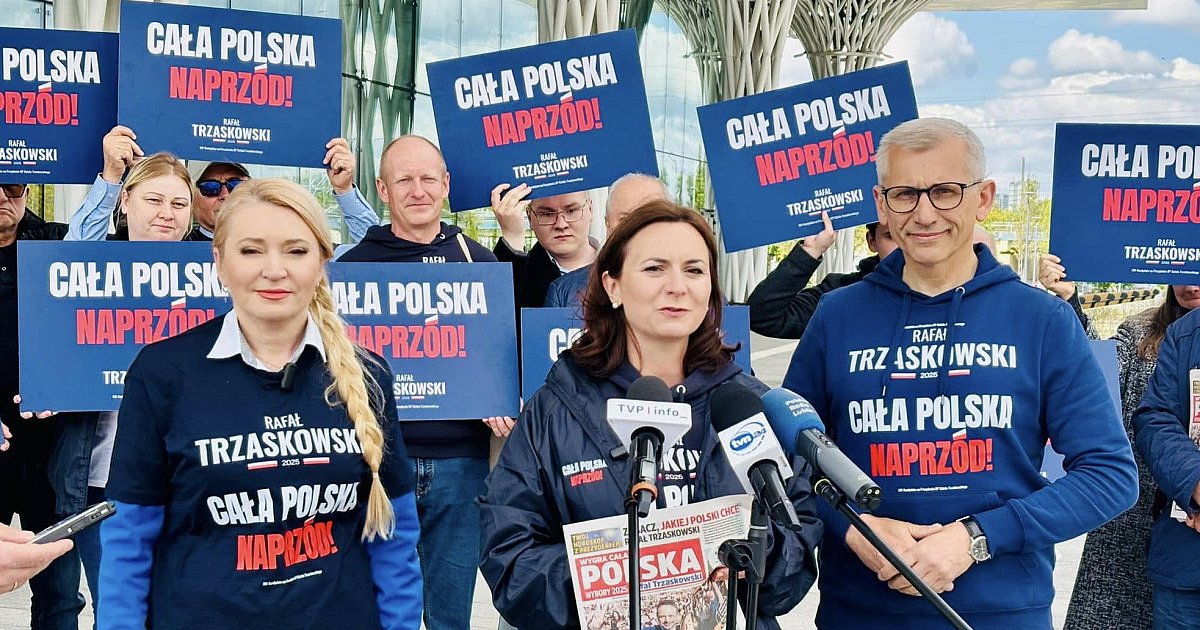 W ramach kampanii Rafała Trzaskowskiego w Tarnobrzegu odbędzie się spotkanie Kamilą Gasiuk-Pihowicz i Jakubem Rutnickim