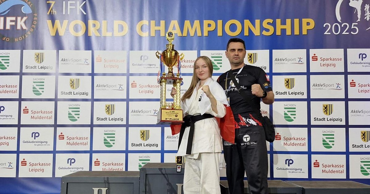 Brązowy medal Mistrzostw Świata dla zawodniczki Tarnobrzeskiego Klubu Oyama Karate