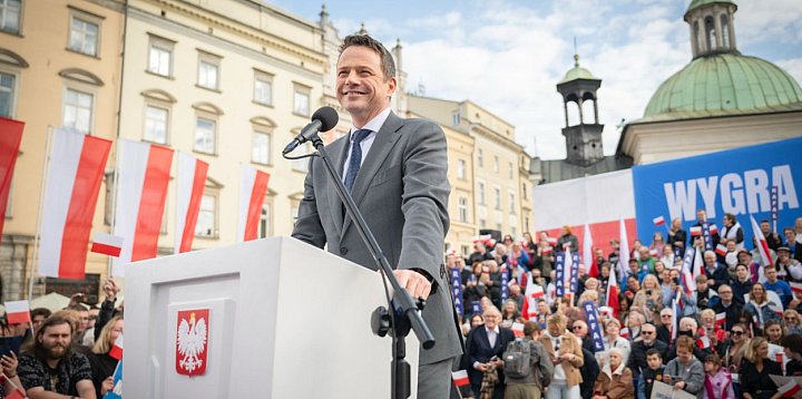 Trzaskowski na wieczorze wyborczym w Sandomierzu -222127