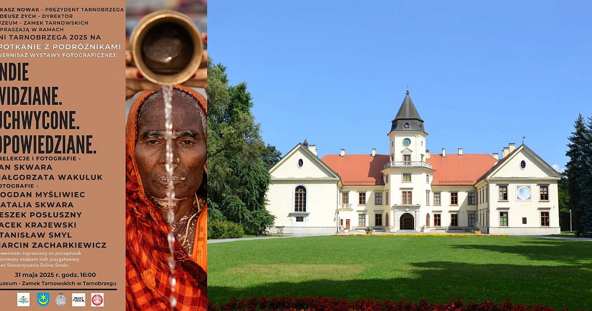 Wyjątkowe spotkanie z podróżnikami w Tarnobrzegu. Będą opowiadać o Indiach