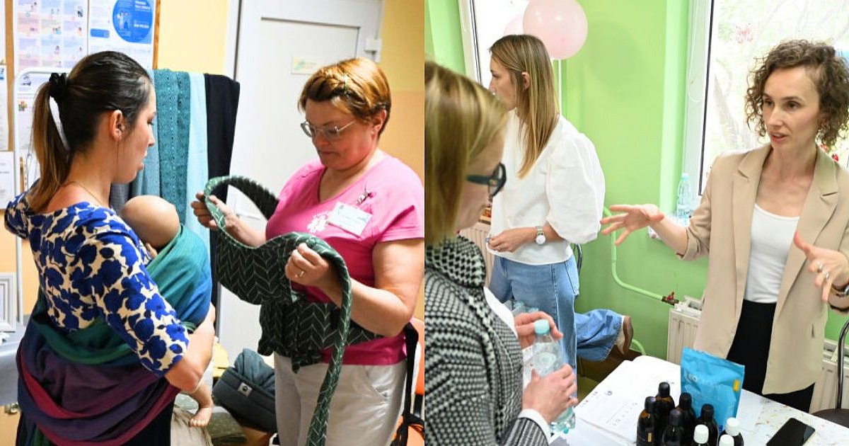 Nowodębski szpital zaprosił przyszłe mamy na  Dzień Otwarty Oddziału Ginekologiczno-Położniczego i Neonatologicznego [FOTO]
