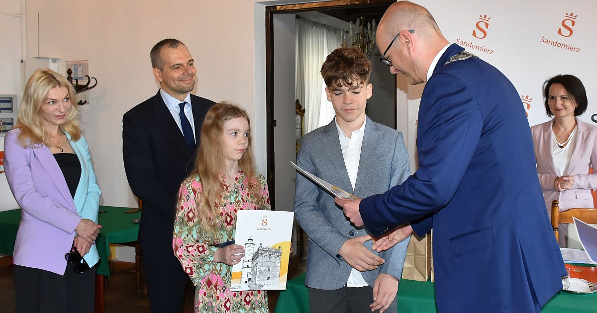 Helena i Seweryn Fołtowie uhonorowani przez władze Sandomierza. Rodzeństwo ma na swoim koncie wielkie osiągnięcia sportowe
