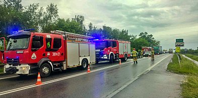 Wypadek drogowy w Trześni – dwie osoby w szpitalu-222760