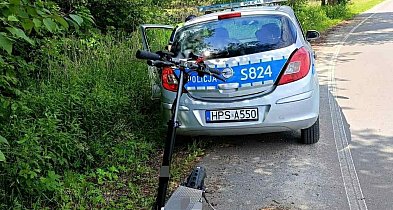 Jechał hulajnogą, mając prawie dwa promile. Dostał 2,5 tys. zł mandatu-222773