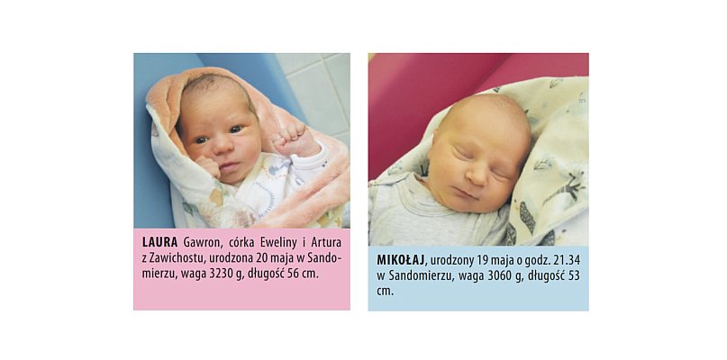 Zobacz zdjęcia dzieci urodzonych w Tarnobrzegu i Sandomierzu - 222805