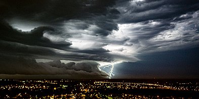 Niezwykłe widowisko świetlne widziane ze Stalowej Woli-222867