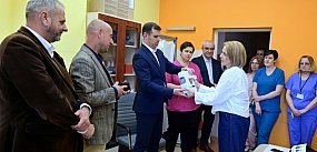WOŚP przekazała sprzęt dla szpitala w Nowej Dębie