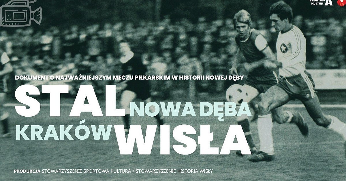 W Nowej Dębie powstanie film o legendarnym meczu Stali z Wisłą Kraków. Twórcy proszą o wsparcie