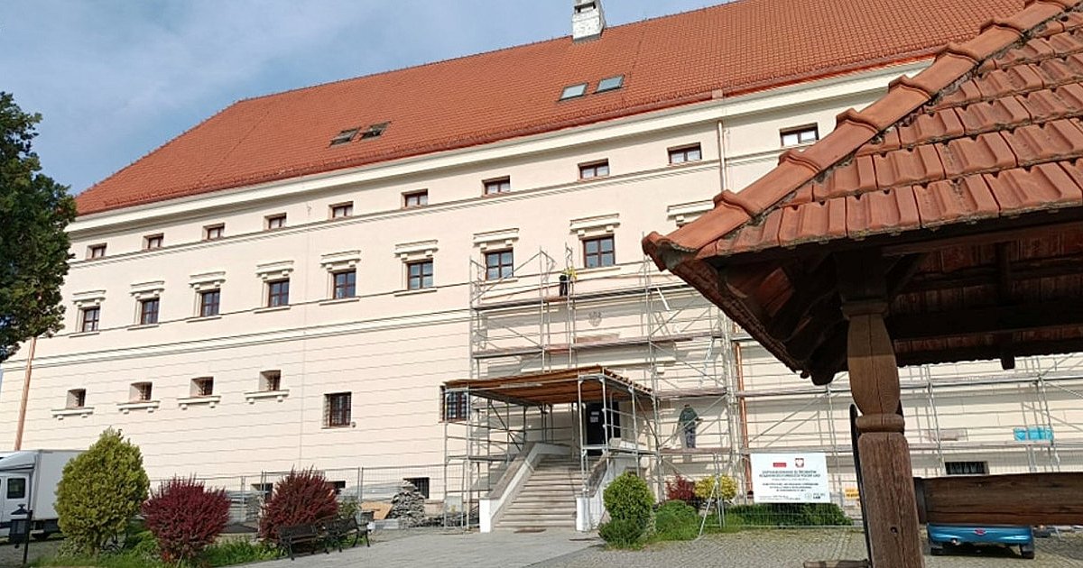 Zamek bez rusztowań? Już wkrótce! Prace trwają na dobre