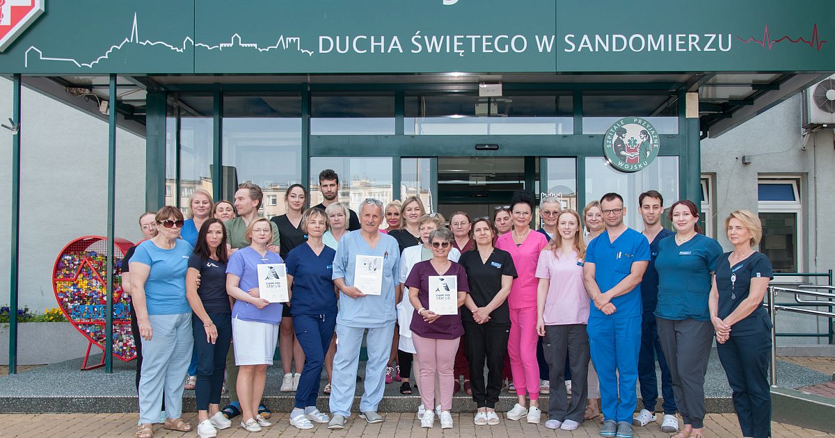 Diamentowa nagroda dla szpitala w Sandomierzu. Doceniono go na arenie międzynarodowej za skuteczne leczenie udarów mózgu