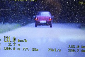 W Stalach kierowca przekroczył prędkość o 81 km/h. Otrzymał wysoki mandat-223160