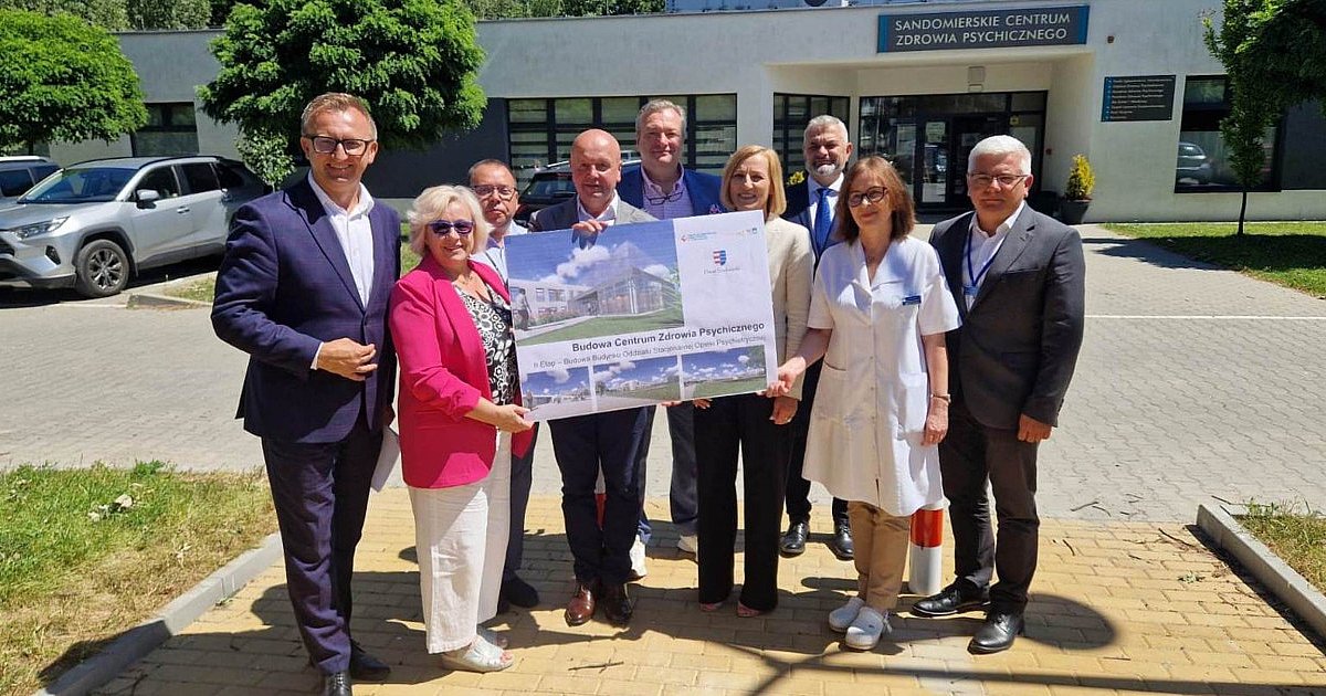 Czas na zmianę w psychiatrii. Sandomierski szpital otrzymał 50 milionów złotych na ważną inwestycję