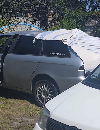 Uciekał przed policją, potem schował auto pod kocem  [ZDJĘCIA]-223620