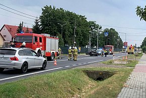 Wypadek na krajowej "9" w Nowej Dębie, droga całkowicie zablokowana!-223699