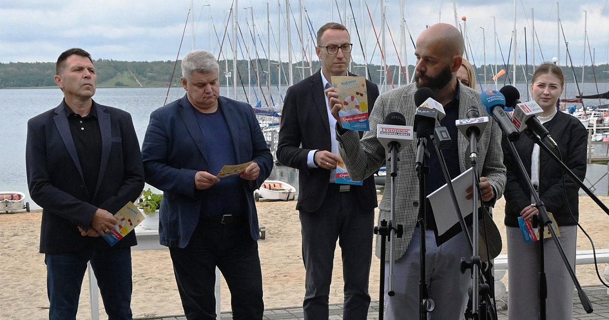 "Nad wodą z głową" - ruszyła kampania edukacyjna nad Jeziorem Tarnobrzeskim
