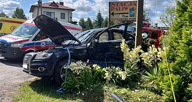 Groźny wypadek pod Staszowem. Na miejscu lądował śmigłowiec LPR -223808