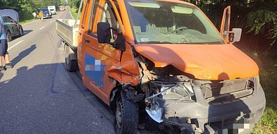 Wypadek w Golejowie pod Staszowem. Zablokowana droga wojewódzka [ZDJĘCIA]-223969
