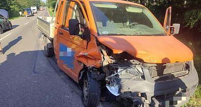 Wypadek w Golejowie pod Staszowem. Zablokowana droga wojewódzka [ZDJĘCIA]-223969